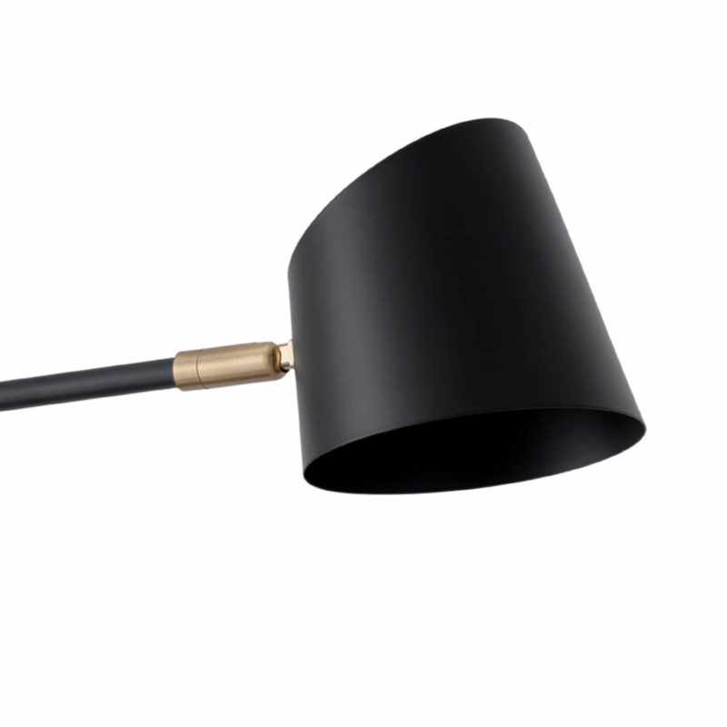 Lampe sur Pied en Métal ALAN, détail de l'abat-jour