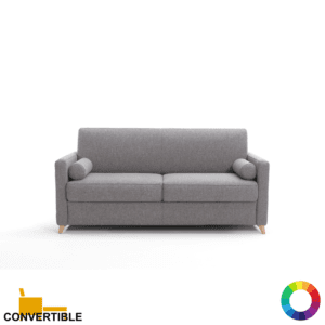 Canapé Convertible Métal et Tissu LEVEL